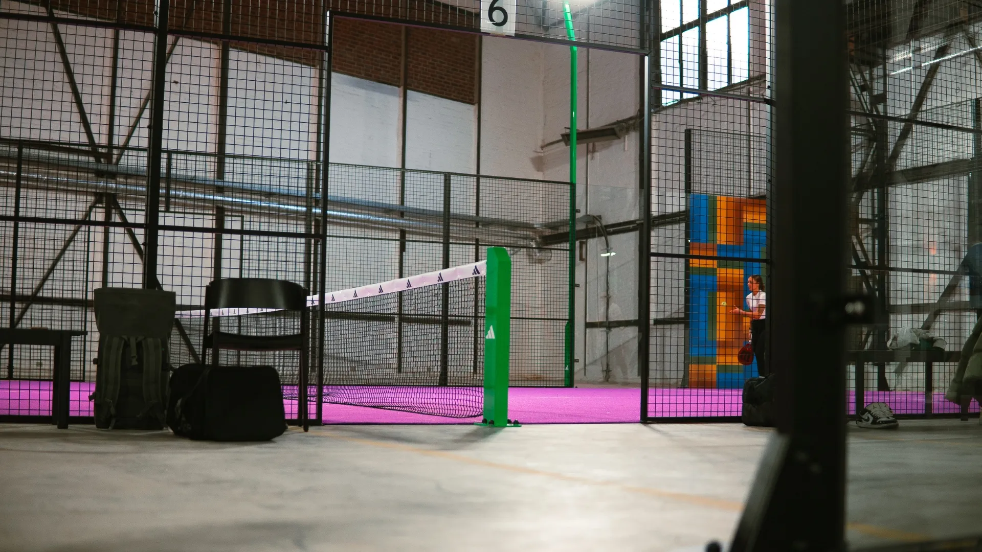 Realisierter Padel Court, Beispiel 1