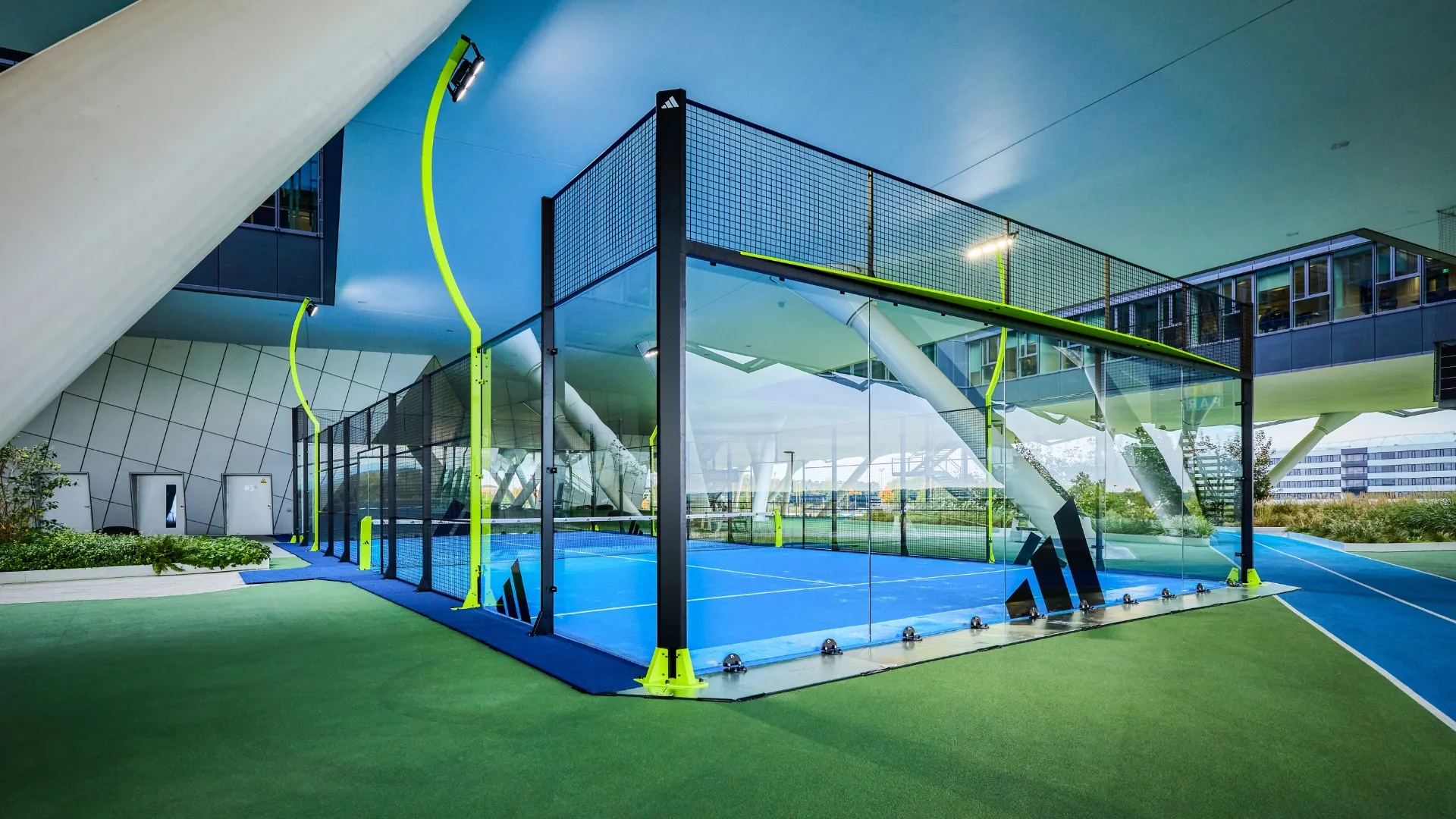 Realisierter Padel Court, Beispiel 2