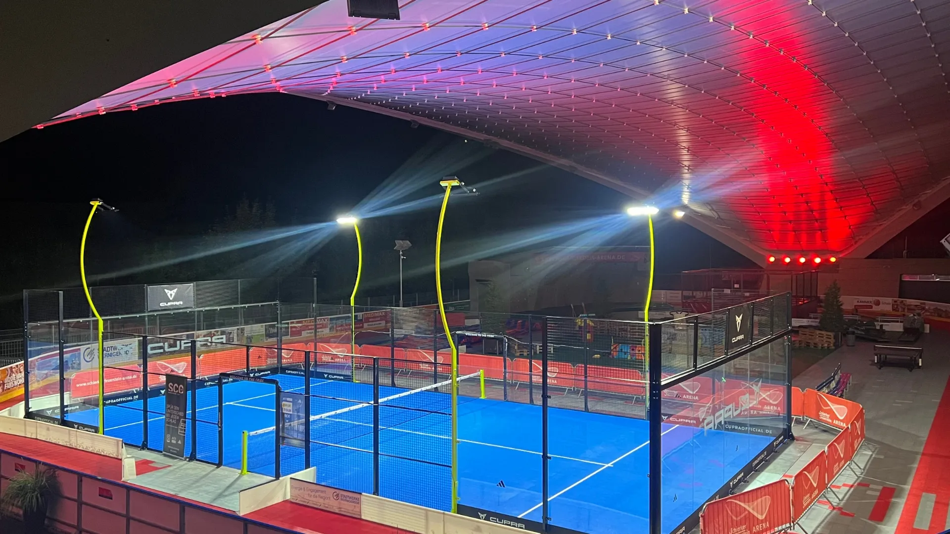 Realisierter Padel Court, Beispiel 4