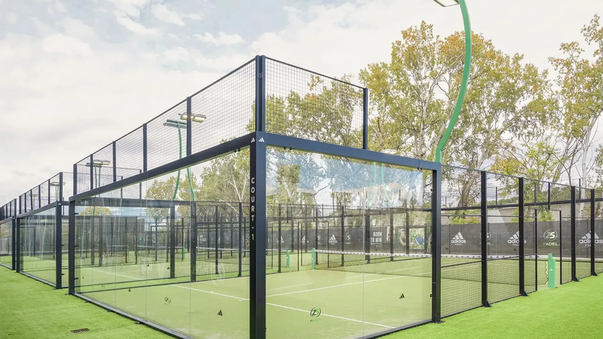 Realisierter Padel Court, Beispiel 6