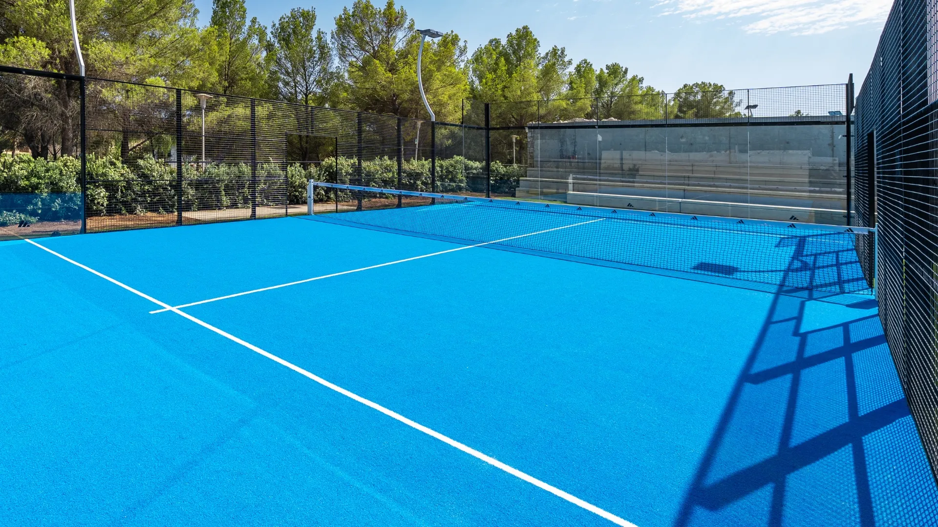 Realisierter Padel Court, Beispiel 8
