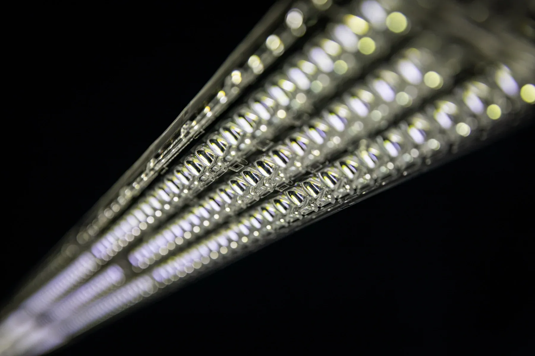 LED-Leiste des Perimetric Lighting im Detail