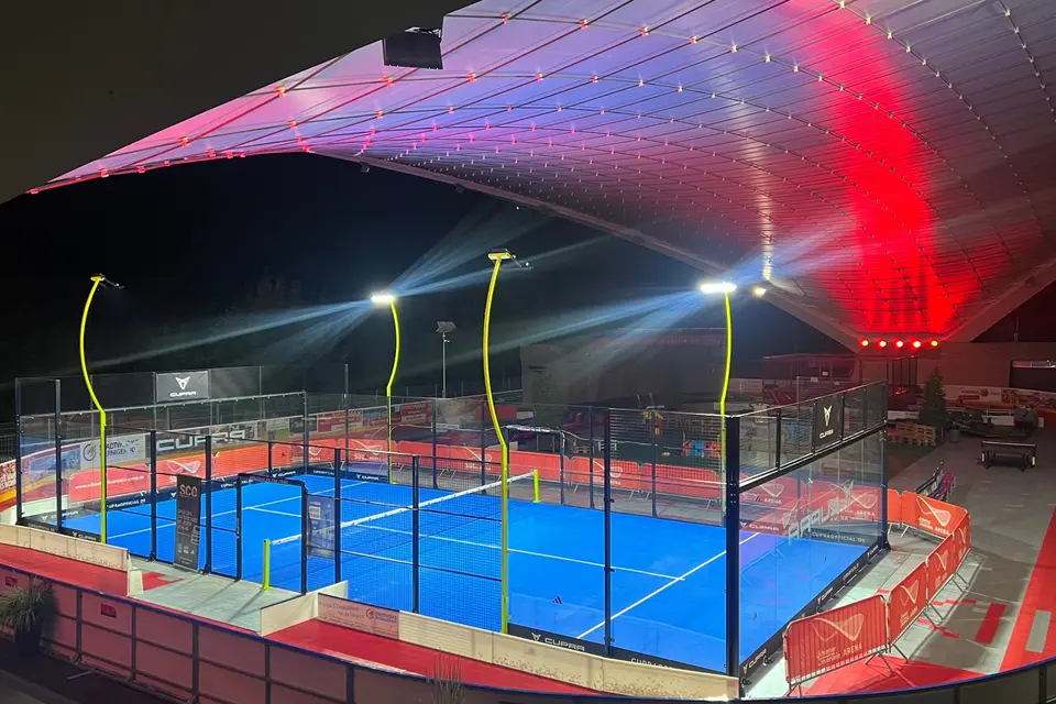 Pop-Up Court bei Schierker Feuerstein Arena