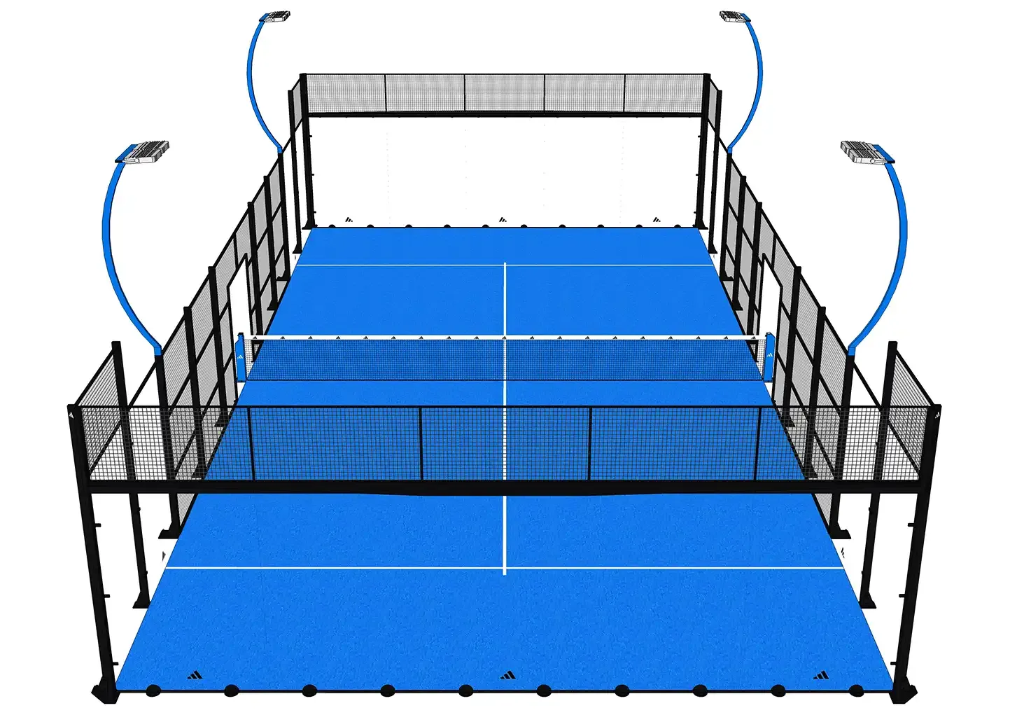 adidas PANOARENA 180° Padel Court