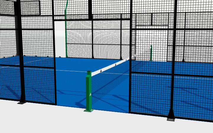 Magnetic Lock im 3D-Court-Designer
